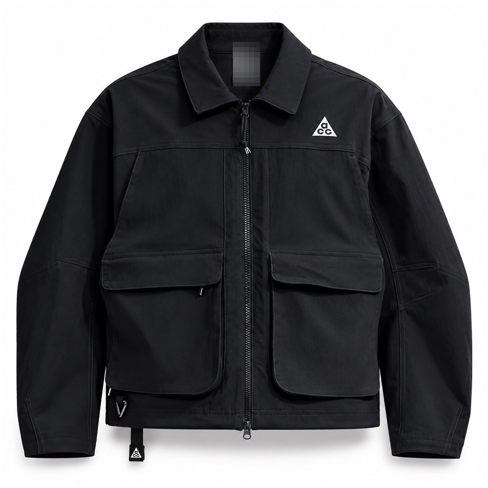 NEW Nike ACG Smith Summit Womens Canvas Jacket Black HV0583 Size Small NWT $235